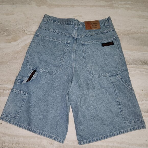 Imperial Court Denim Jean bahama length Shorts - Picture 6 of 8